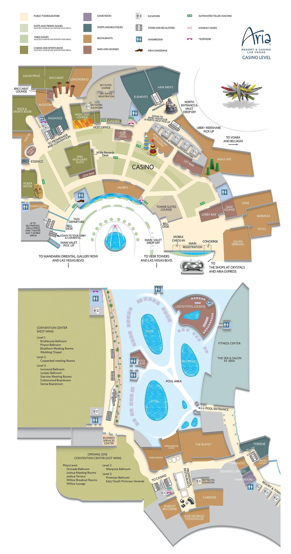 Las Vegas mgm grand mapa