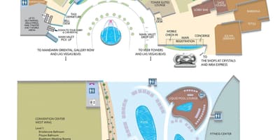 Las Vegas mgm grand mapa