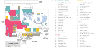 Mapa de Flamenc Las Vegas