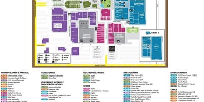 Centre de la ciutat de Las Vegas mapa
