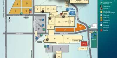 Mapa de Las Vegas convention center