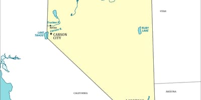 Mapa de Las Vegas, Nevada
