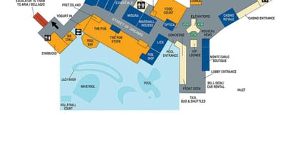Mapa De Monte Carlo Las Vegas