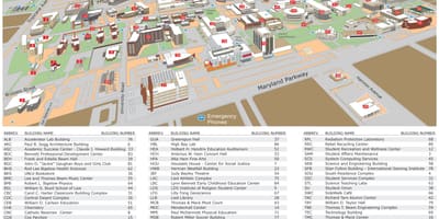 Mapa de UNLV